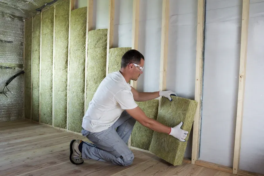 Wall Insulation Installation